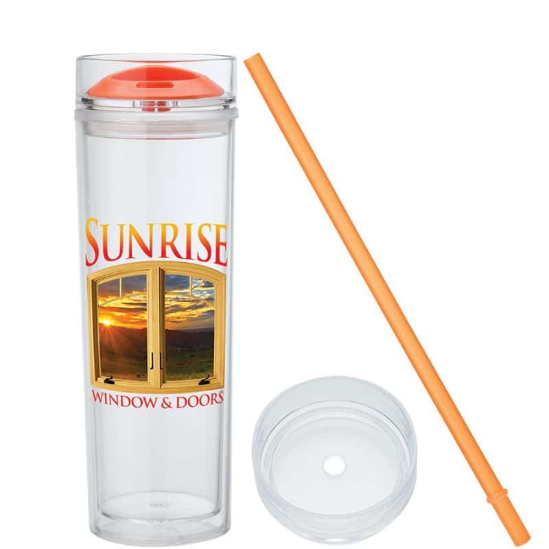 Jomocha 16 oz. Double Lid Hot / Cold Tumbler-6