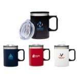 Kobuk 14oz. Steel/PP Liner Camping Mug-1