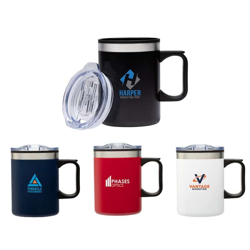 Kobuk 14oz. Steel/PP Liner Camping Mug-1