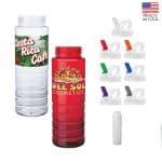 Malibu 26 oz. PET Bottle with Flip Spout & Infuser-1