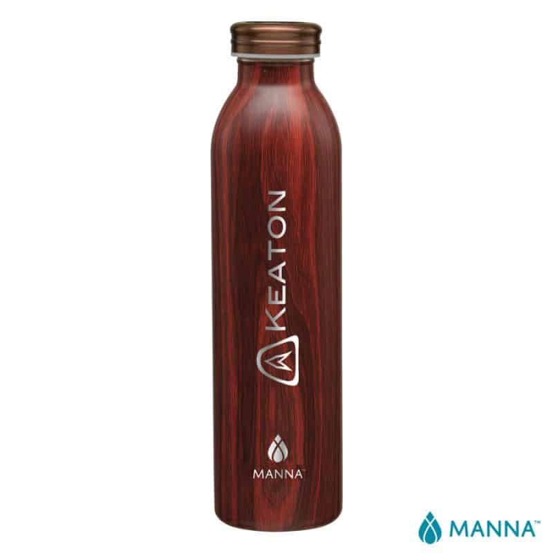Manna 20 oz. Retro Stainless Steel Water Bottle-3