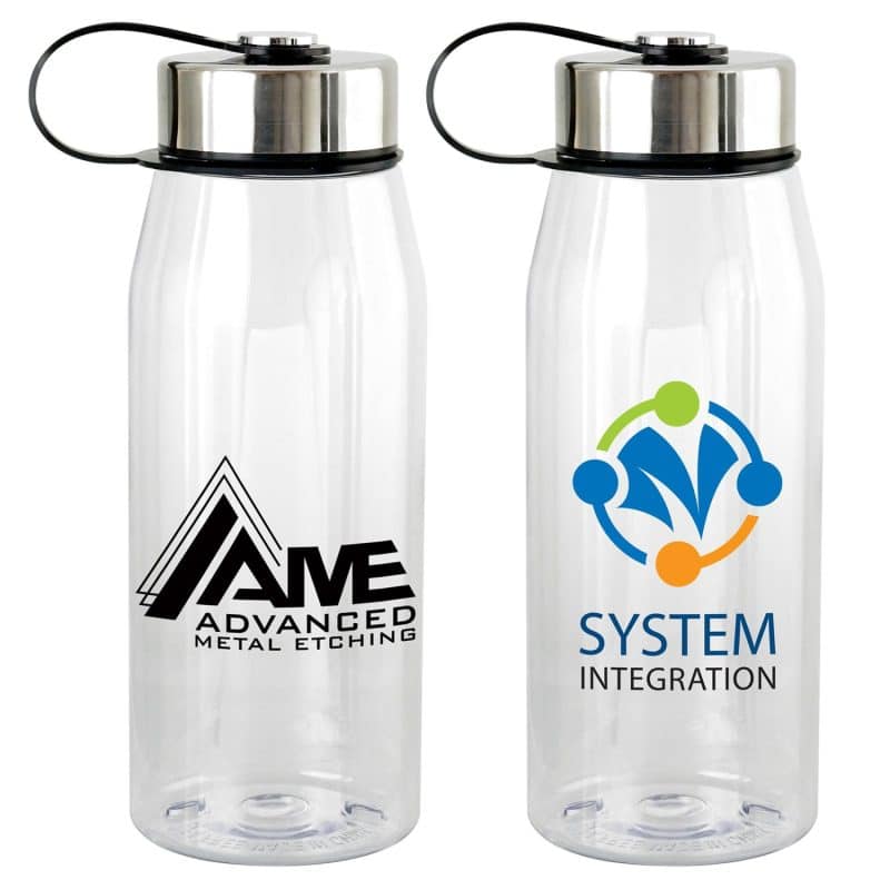 Metal Lanyward Lid 32 oz Bottle-1