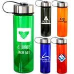 Metal Lid 24 oz. Colorful Bottle with Floating Infuser-1