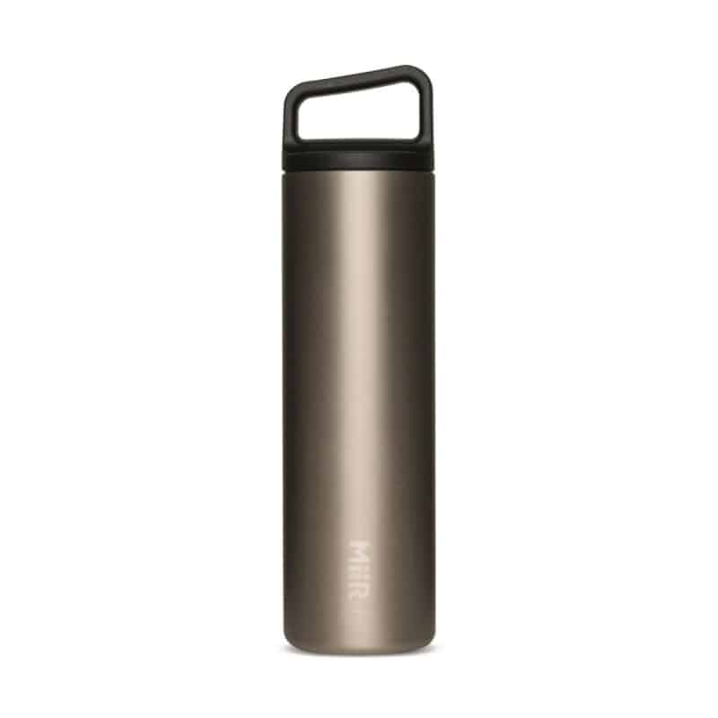MiiR® Climate+ Wide Mouth Bottle - 20 Oz. - Silver Satin-4
