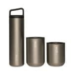 MiiR® Climate+ Wide Mouth Bottle - 20 Oz. - Silver Satin-6
