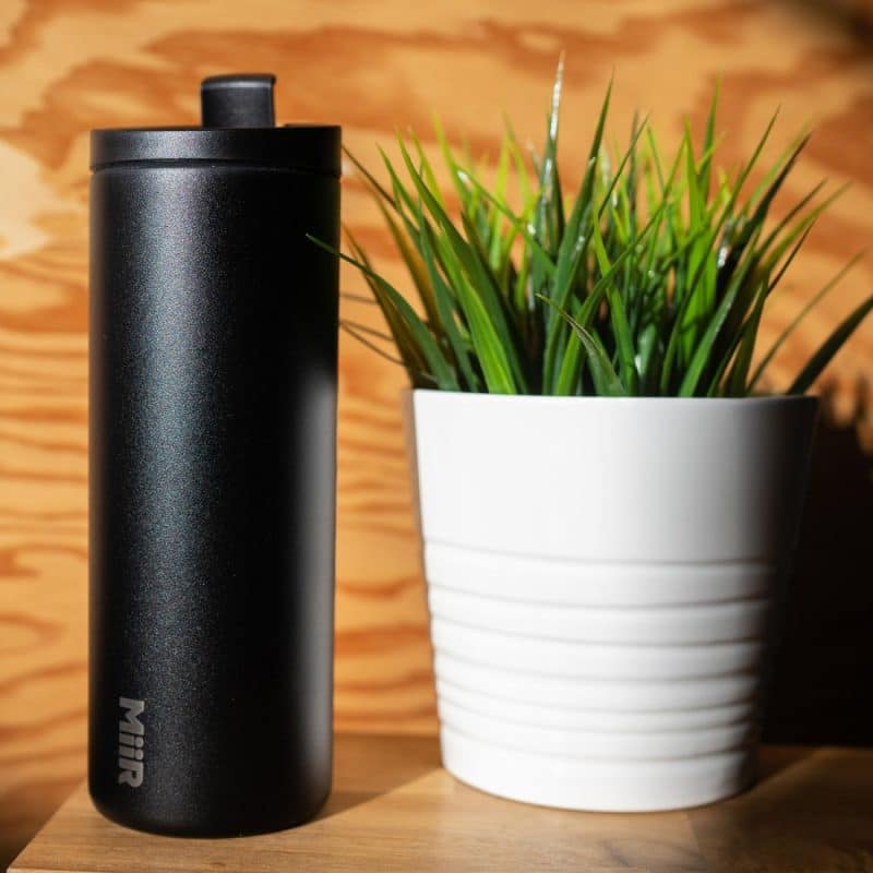 MiiR® Vacuum Insulated Travel Tumbler - 16 Oz. - Black Powder-6