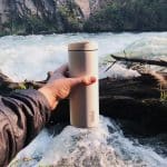 MiiR® Vacuum Insulated Travel Tumbler - 16 Oz. - White Powder-6
