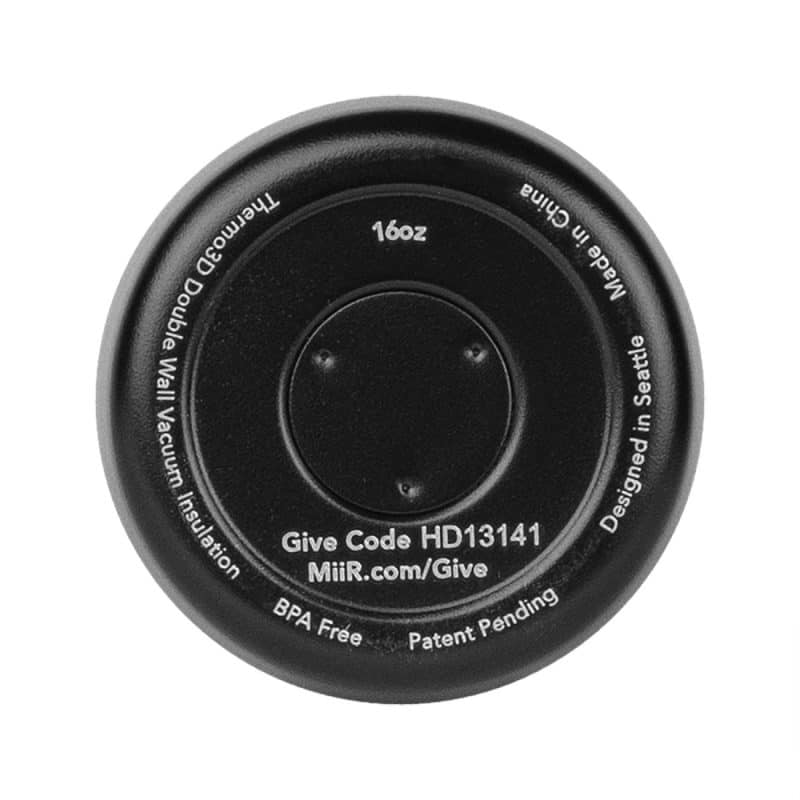 MiiR® Vacuum Insulated Tumbler - 16 Oz. - Black Powder-6