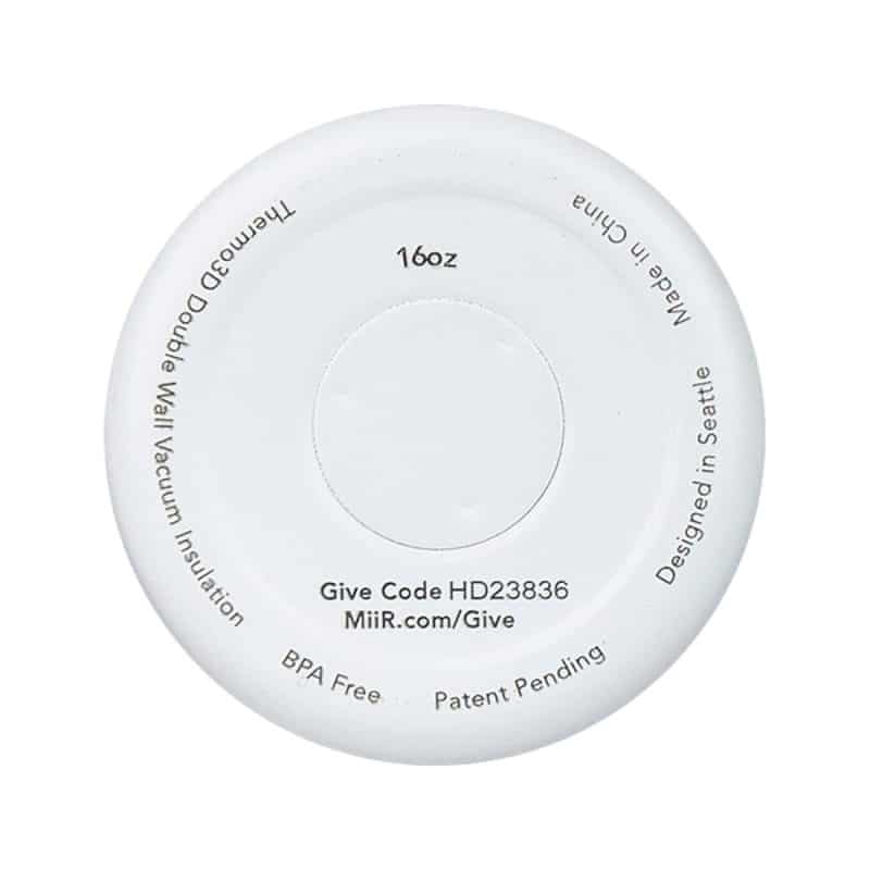 MiiR® Vacuum Insulated Tumbler - 16 Oz. - White Powder-6