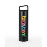 MiiR® Vacuum Insulated Wide Mouth Bottle - 20 Oz. - Black Powder-3