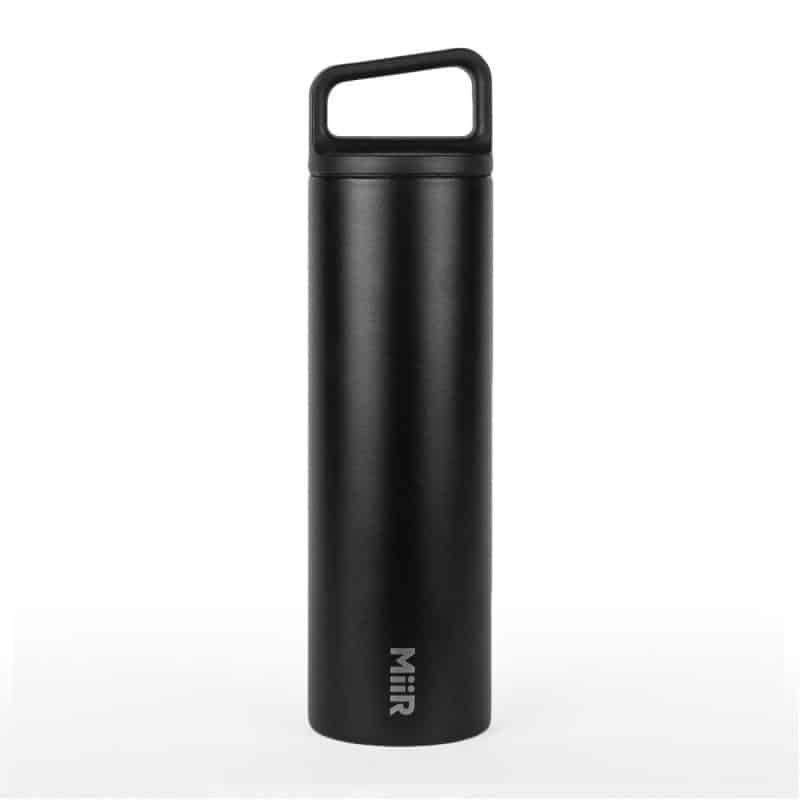 MiiR® Vacuum Insulated Wide Mouth Bottle - 20 Oz. - Black Powder-6