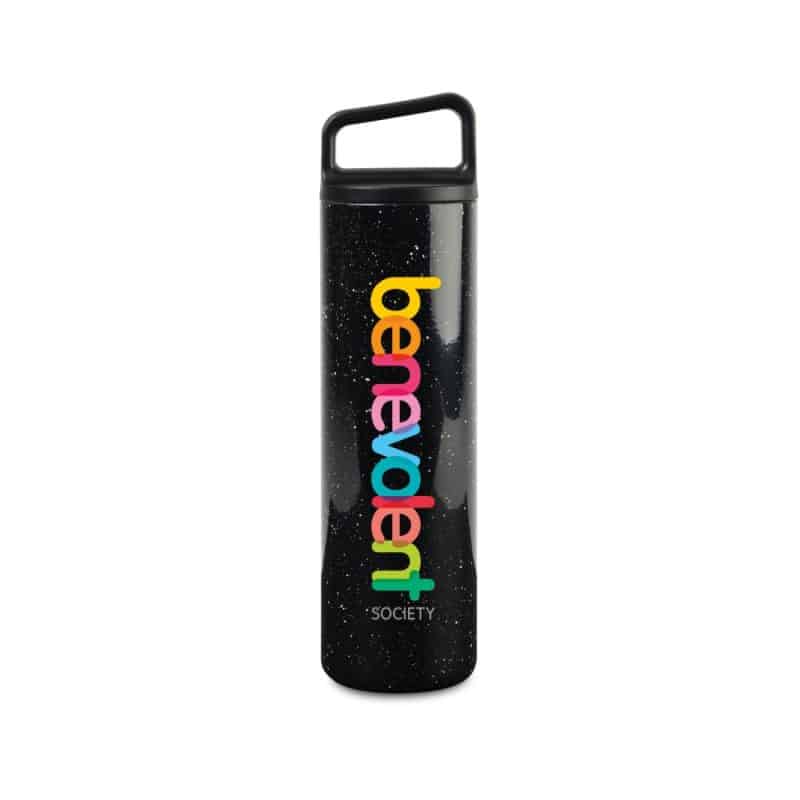 MiiR® Vacuum Insulated Wide Mouth Bottle - 20 Oz. - Black Speckle-3