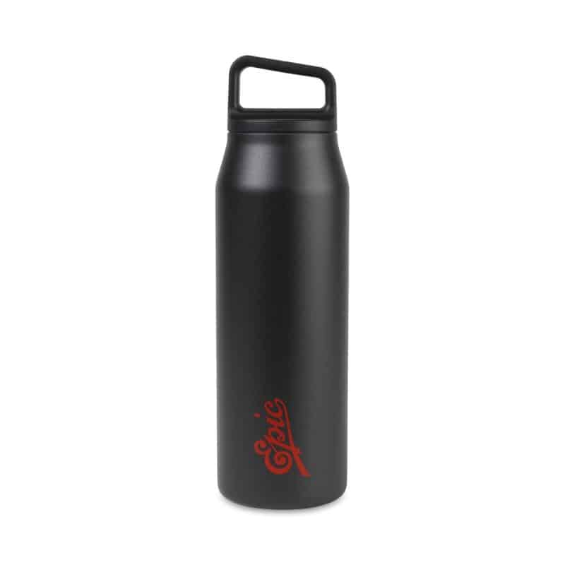 MiiR® Vacuum Insulated Wide Mouth Bottle - 32 Oz. - Black Powder-1