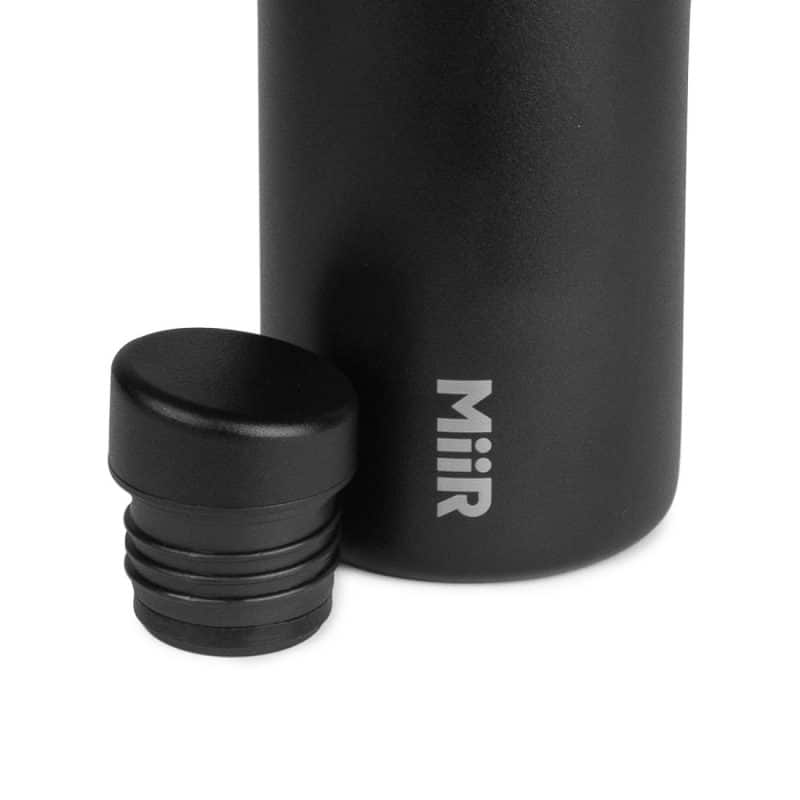 MiiR® Vacuum Insulated Wine Bottle - 25 Oz. - Black Powder-3