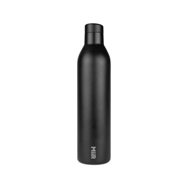 MiiR® Vacuum Insulated Wine Bottle - 25 Oz. - Black Powder-5