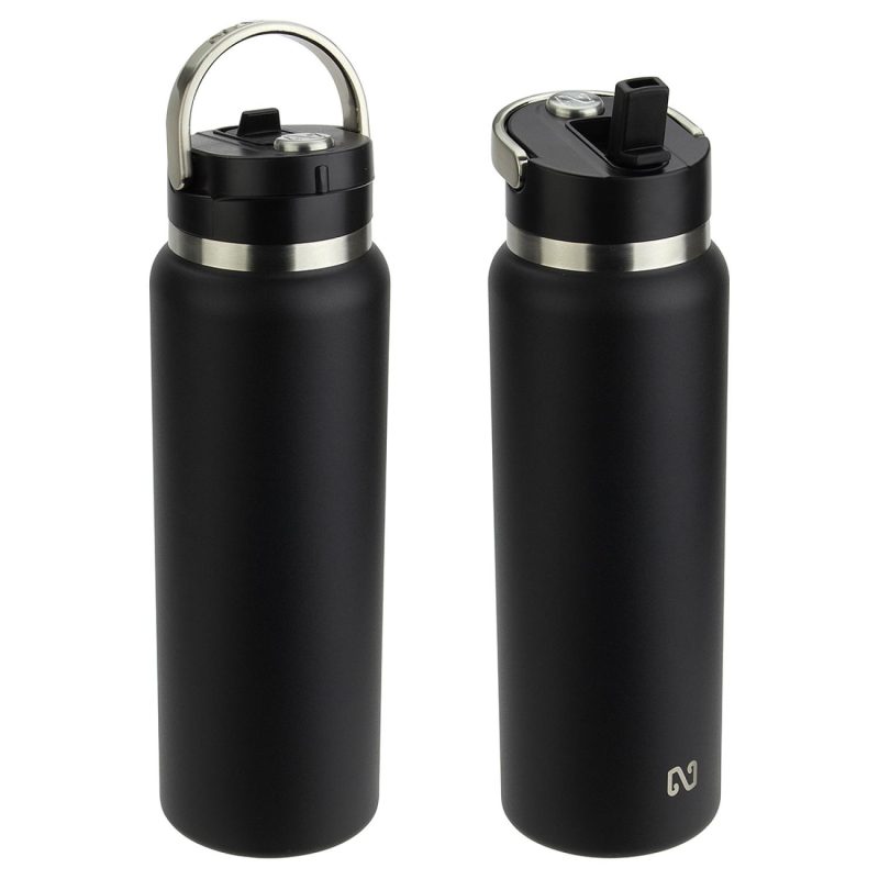 NAYAD® Ranger 40 oz Stainless Double-wall Bottle with Flip-Top Spout-4