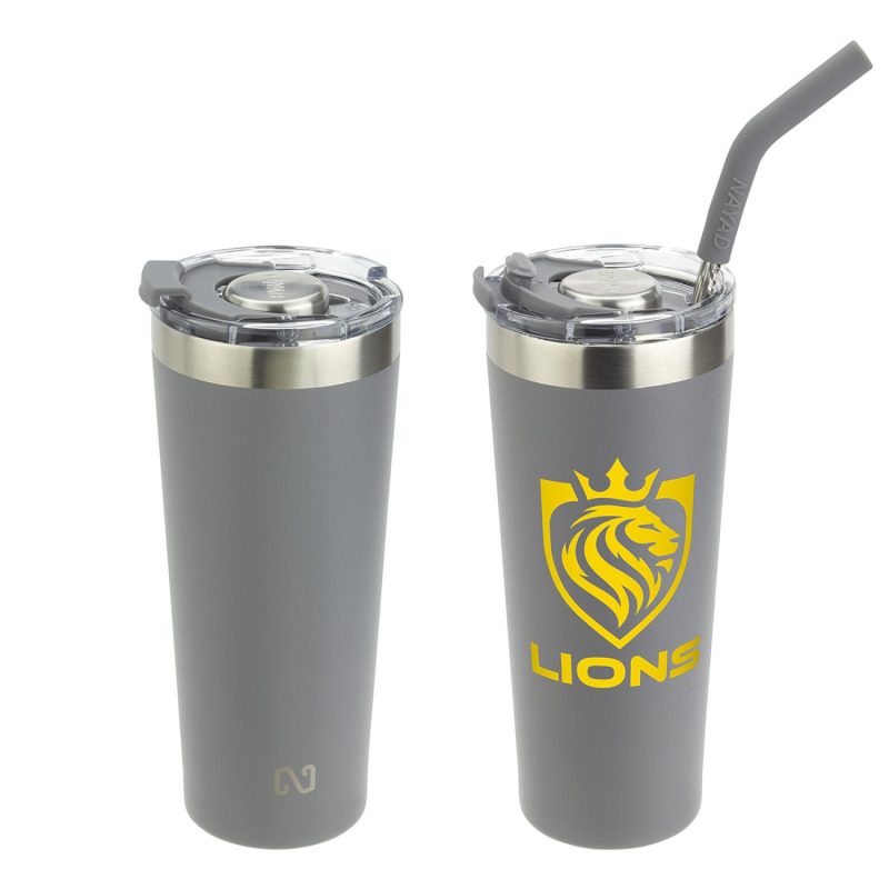 NAYAD® Trouper 22 oz Stainless Double-wall Tumbler with Straw-7