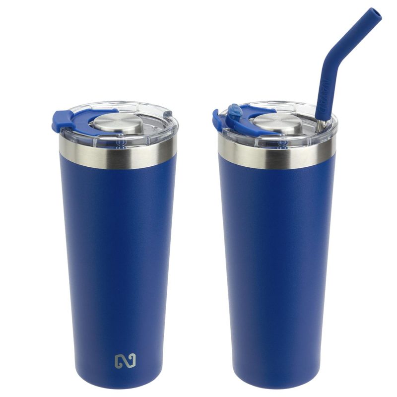 NAYAD® Trouper 22 oz Stainless Double-wall Tumbler with Straw-10