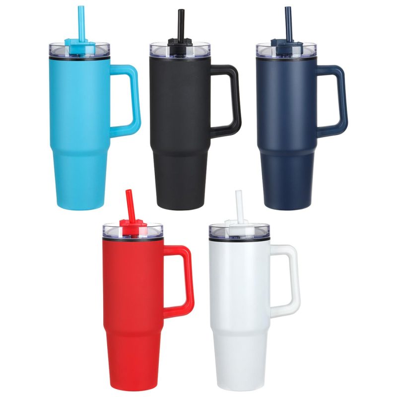 Octava 30 oz Stainless Steel/Polypropylene Mug-2