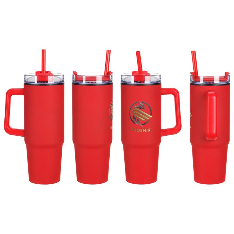 Octava 30 oz Stainless Steel/Polypropylene Mug-9