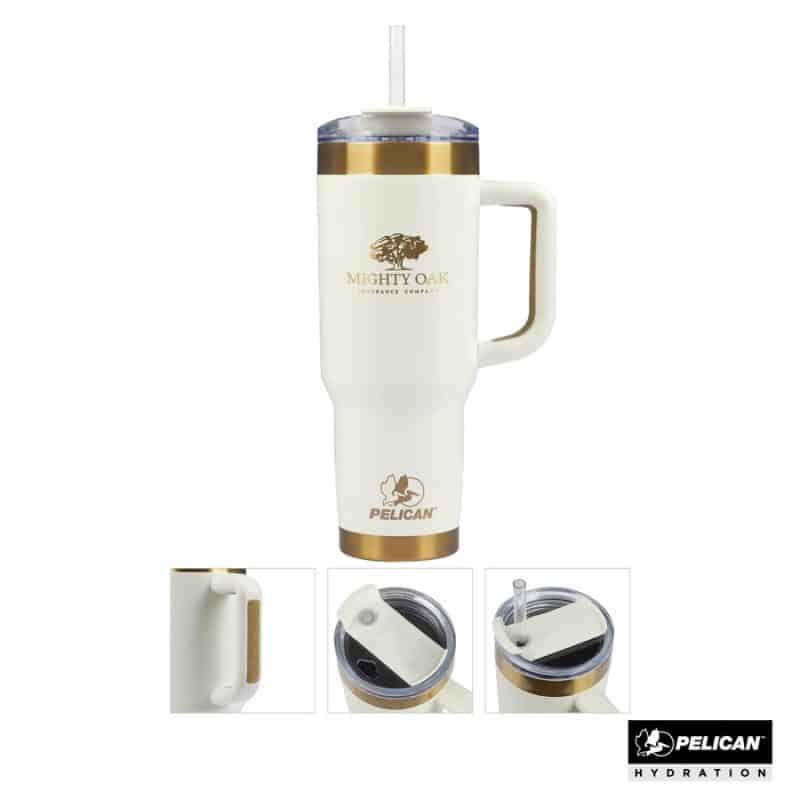 Pelican Porter 40 oz. Double Wall Stainless Steel Travel Tumbler - Glow Collection-1
