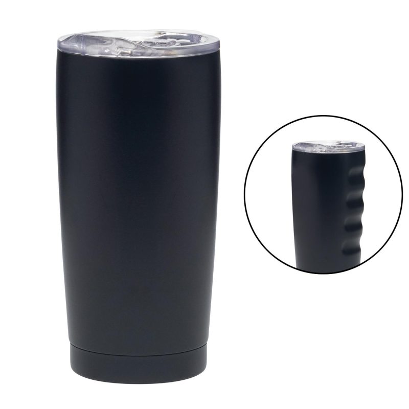 Perfect Temp 20 oz. Grip Stainless Vacuum Tumbler-2