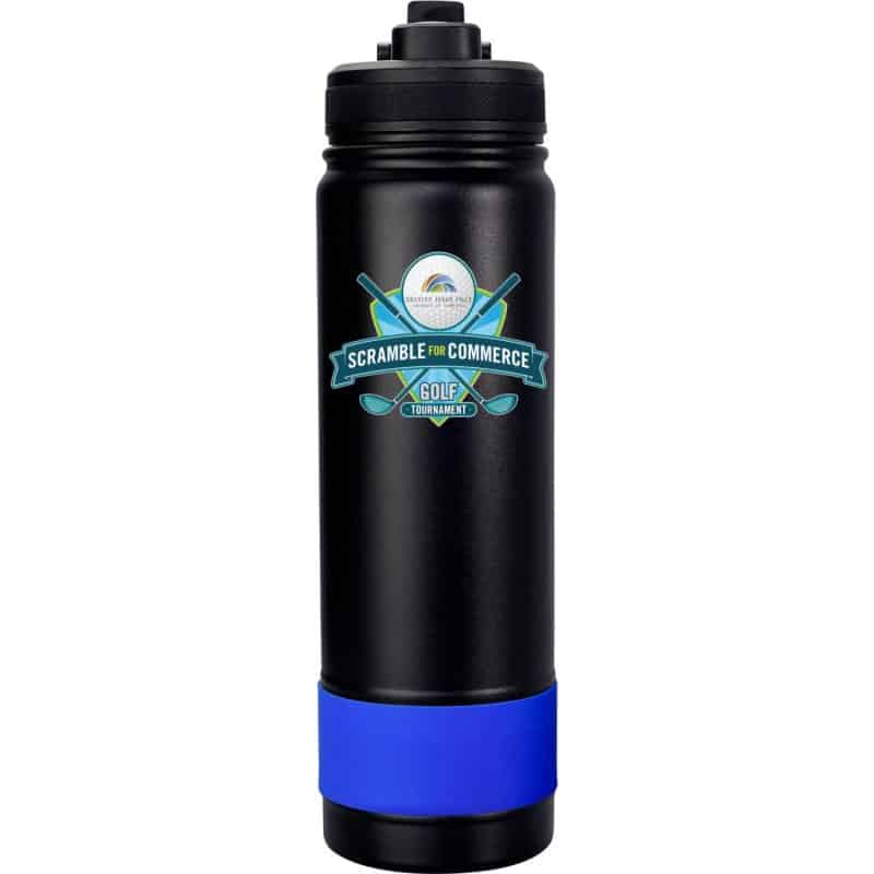Pop Up 24 oz. Colorful Banded Bottle-5