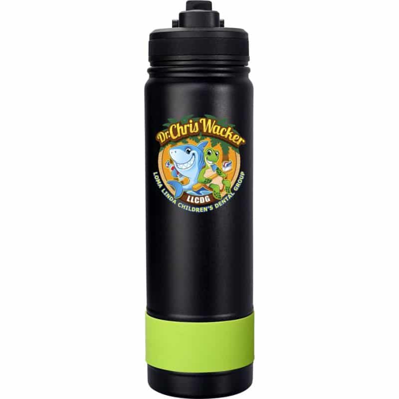 Pop Up 24 oz. Colorful Banded Bottle-9
