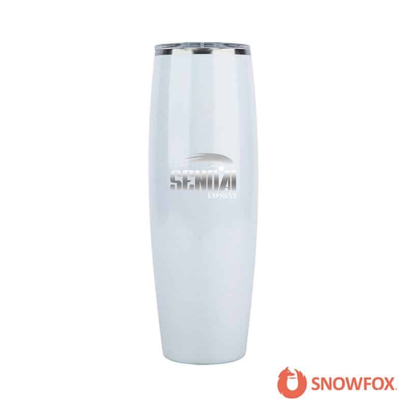 Snowfox 24 oz. Shimmer Finish Vacuum Insulated Beer Tumbler-2