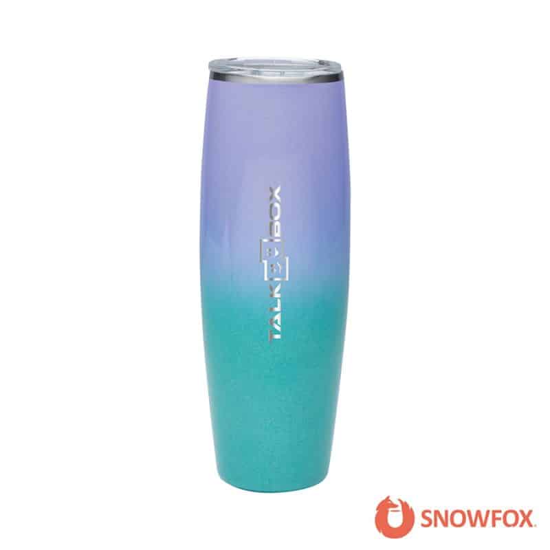 Snowfox 24 oz. Shimmer Finish Vacuum Insulated Beer Tumbler-4