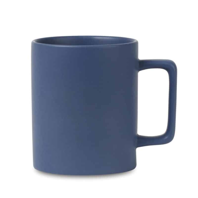 Soleil Ceramic Mug - 12 oz. - Matte Navy-2