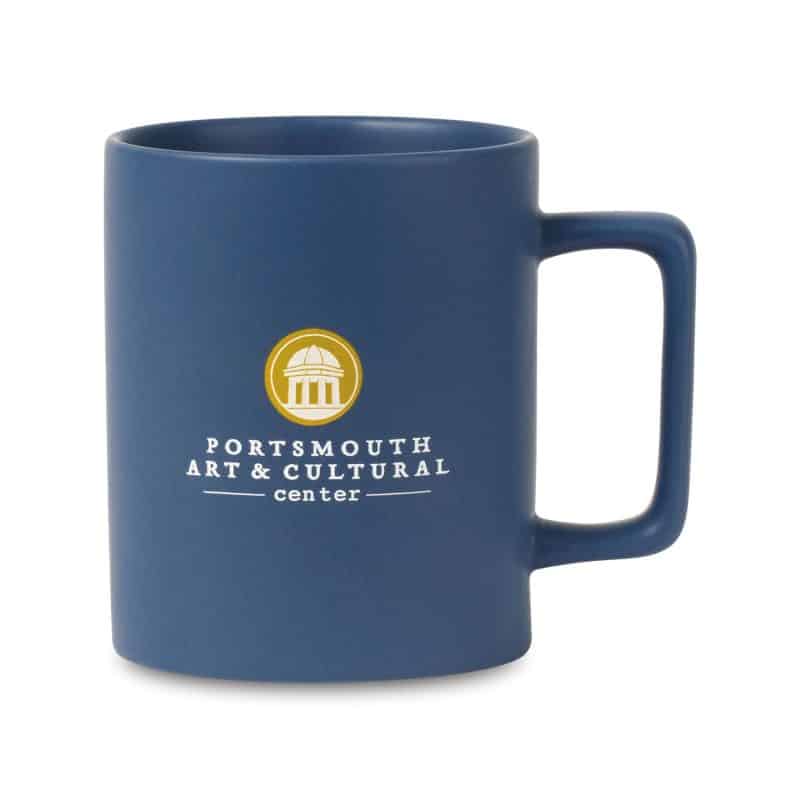 Soleil Ceramic Mug - 12 oz. - Matte Navy-1