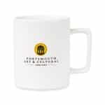 Soleil Ceramic Mug - 12 oz. - Matte White-1