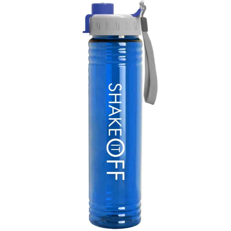 The Adventure - 32 Oz. Transparent Bottle With Quick Snap Lid Made With Tritan Renew-3