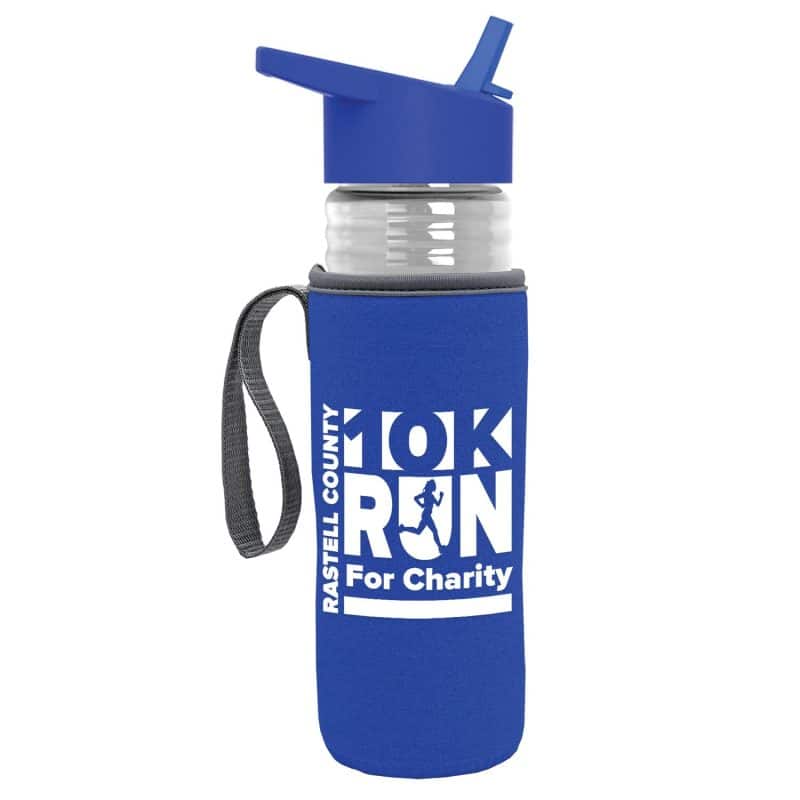 The Lifeguard - 24 Oz. Pete Bottle With Flip Straw Lid-3