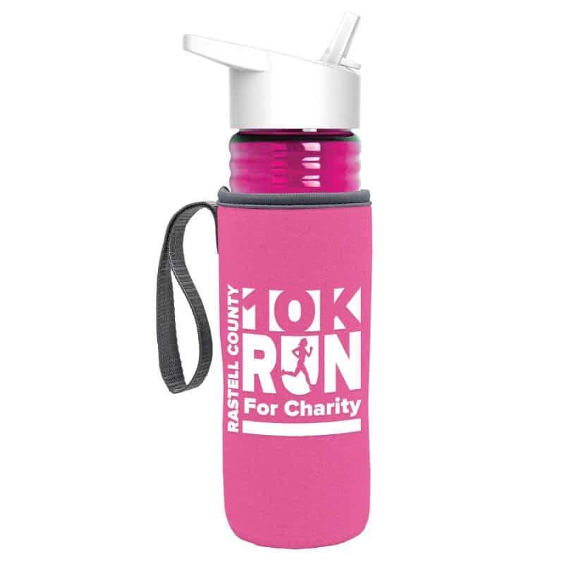 The Lifeguard - 24 Oz. Pete Bottle With Flip Straw Lid-5