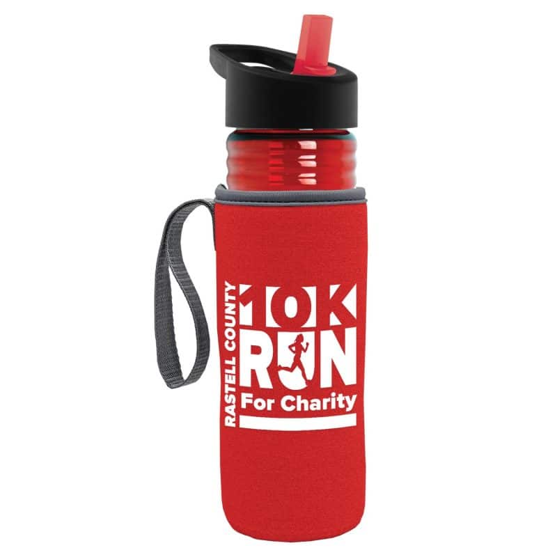 The Lifeguard - 24 Oz. Pete Bottle With Flip Straw Lid-7
