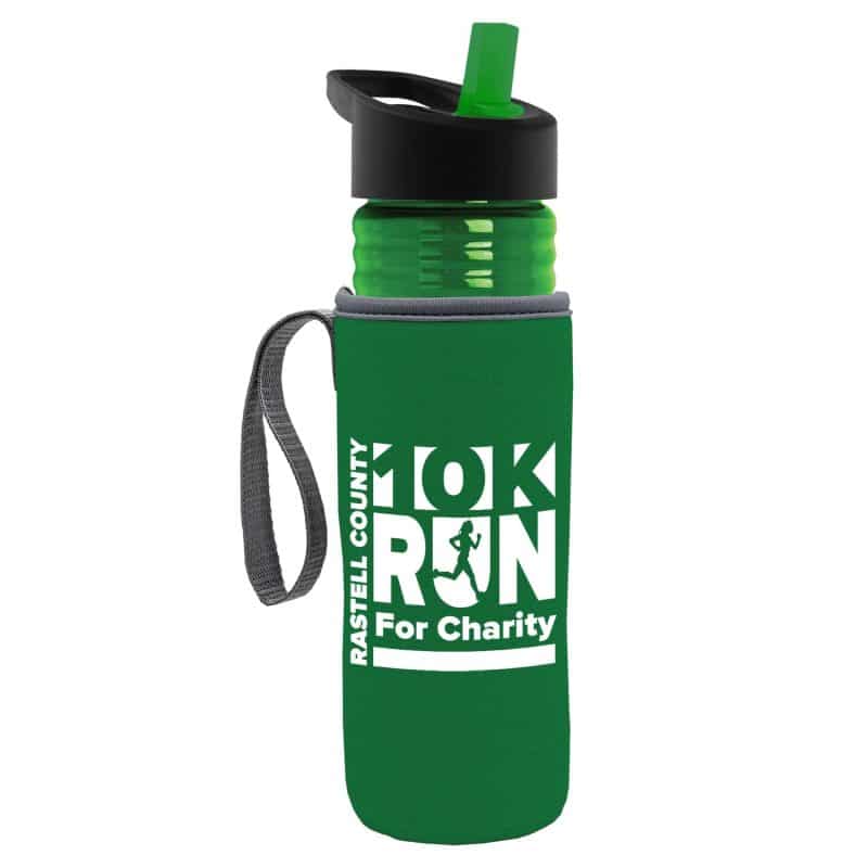 The Lifeguard - 24 Oz. Pete Bottle With Flip Straw Lid-9
