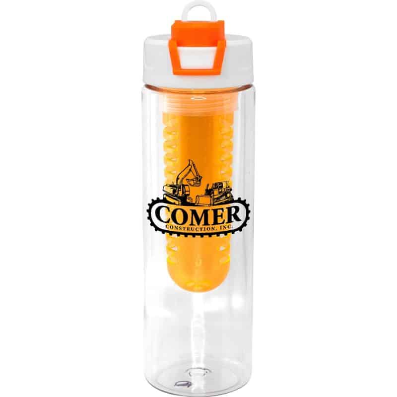 Two Tone Pop Up 24 oz. Recycled Bottle with Infuser-5