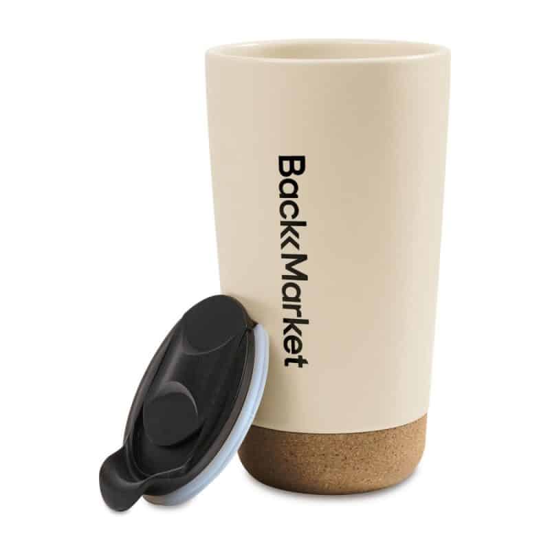 Valo Ceramic Tumbler - 16 Oz. - Bone-5