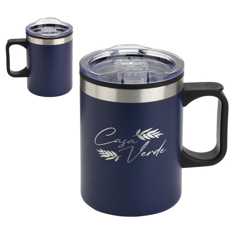 Zara 14 oz Stainless Steel/Polypropylene Mug-5