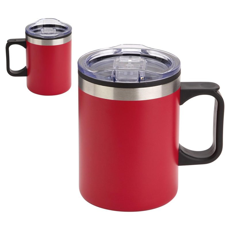 Zara 14 oz Stainless Steel/Polypropylene Mug-8