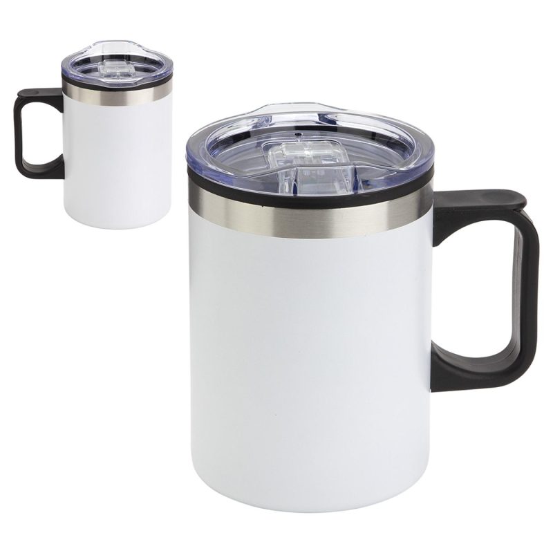 Zara 14 oz Stainless Steel/Polypropylene Mug-10
