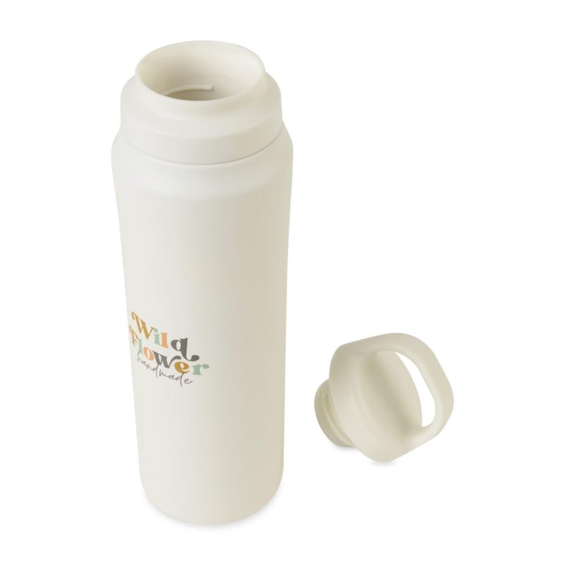 Aviana™ Rowan Recycled Water Bottle - 16 Oz. - Marshmallow-4