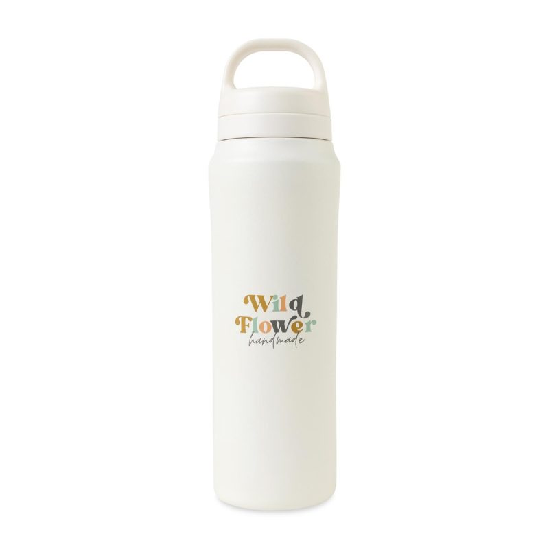 Aviana™ Rowan Recycled Water Bottle - 16 Oz. - Marshmallow-1