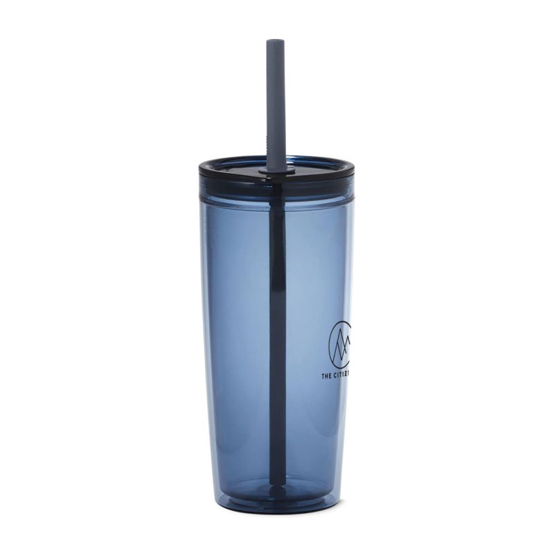 MiiR® Everywhere Straw Tumbler - 16 Oz. - Tidal Blue-3