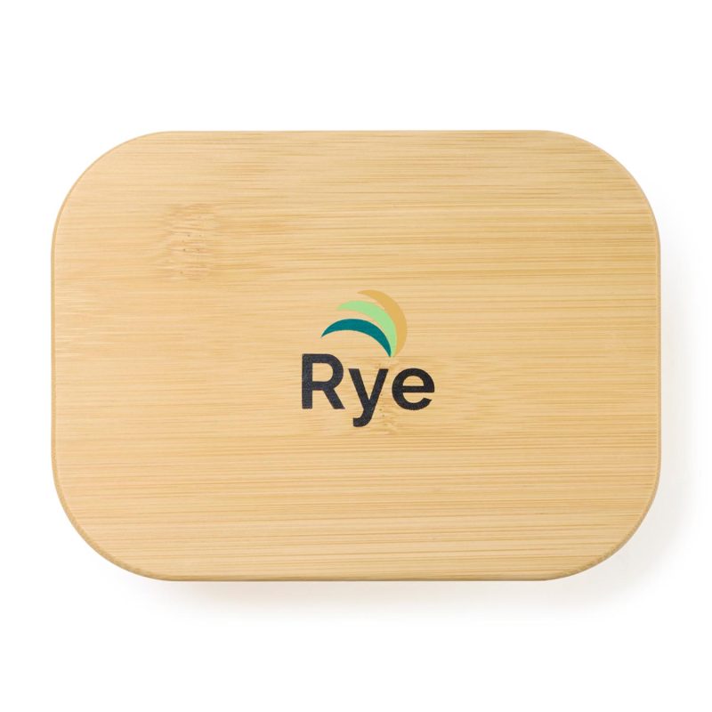 2 Cup Bamboo Storage Container - Bamboo-4