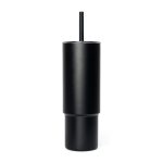 MiiR® All Day Straw Cup - 32 Oz. - Black Powder-4