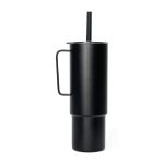 MiiR® All Day Straw Cup - 32 Oz. - Black Powder-5