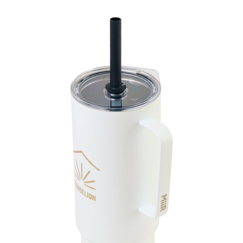 MiiR® All Day Straw Cup - 32 Oz. - White Powder-3